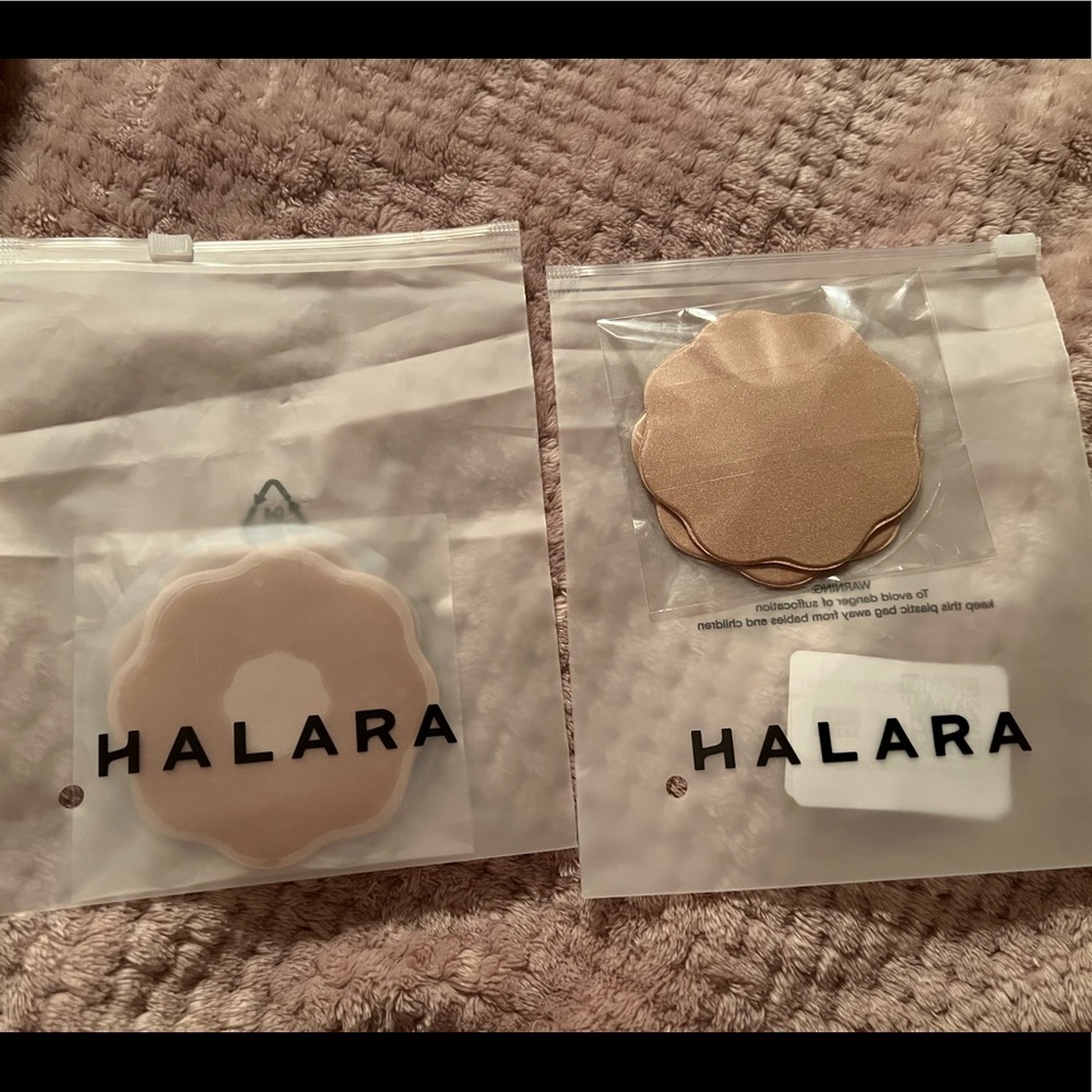 Halara Nude Adhesive Nipple Covers Lot of 2